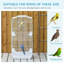 Cage à oiseaux 36,25 po