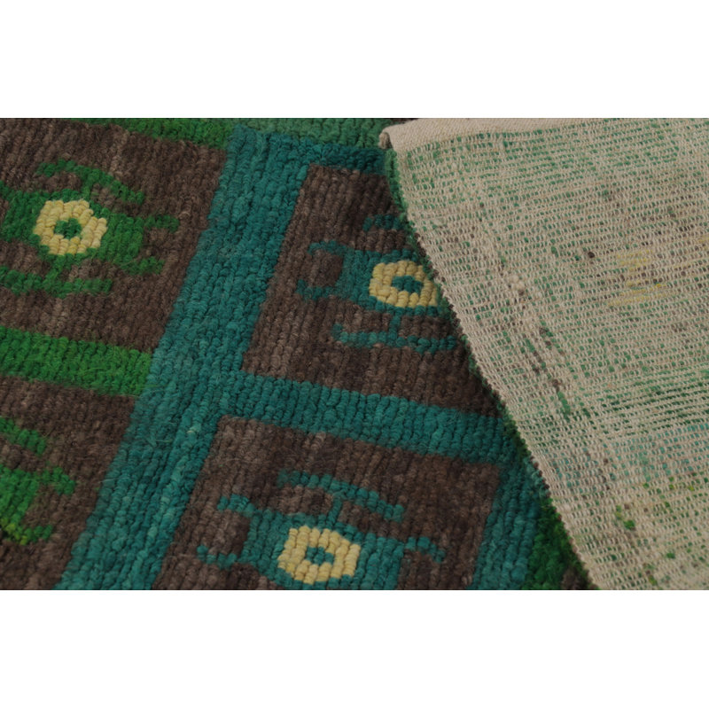 Vintage One-of-a-Kind 3'4X6'5 Hand Knotted Area Rug