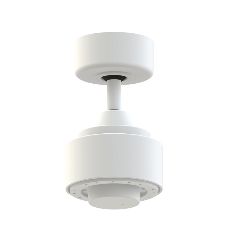 TriAire Custom Indoor/Outdoor Ceiling Fan DC Motor- Matte White, Matte White