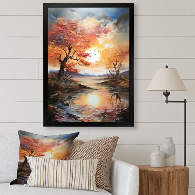 «Sunrise Charm», impression sur toile