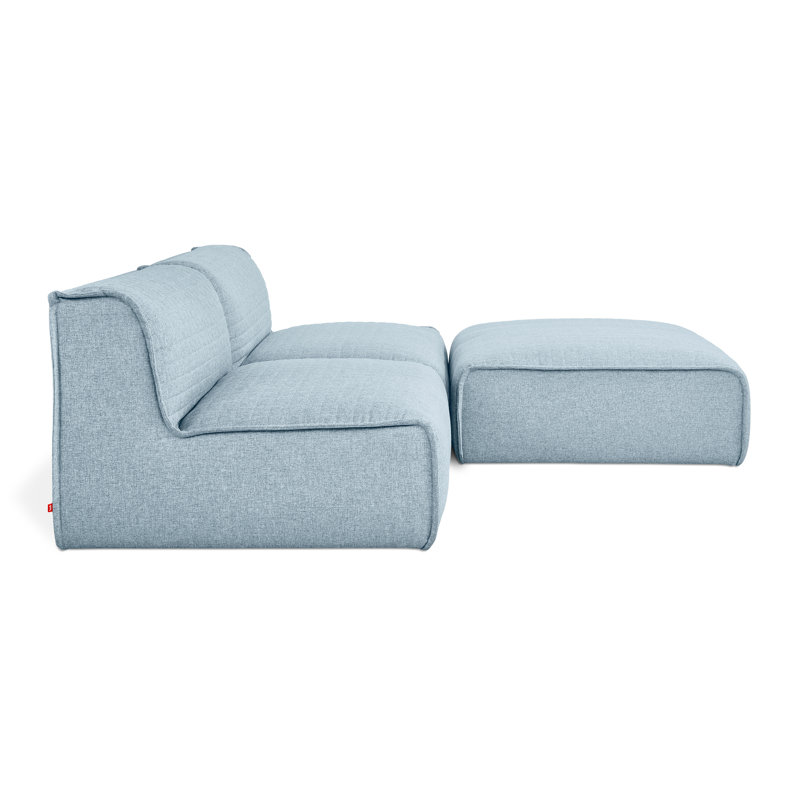 Canapé modulaire 3 pièces Nexus, Polyester Parlement Lake