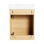 16'' Floating Wall-Mounted Bathroom Vanity With Ceramic Sink & Soft-Close Cabinet Door