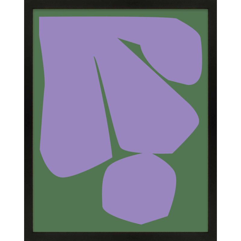 Element 2 Print by Michael Kempen, 20" H x 16" W x 1.25" D, Black