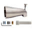 Universal Fit 5-1/4" Wall Mount Tub Spout, Zinc-112730523