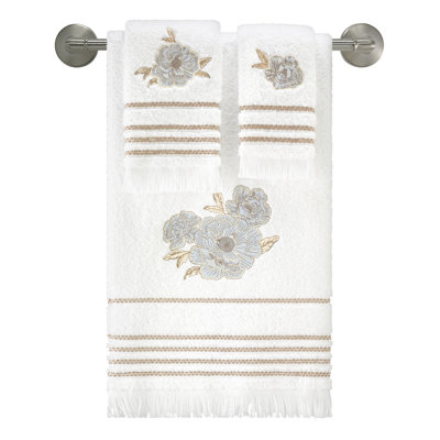 Nicole Miller Camille 3-Piece Towel Set