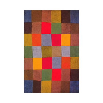 New Harmony by Paul Klee - Wrapped Canvas Print