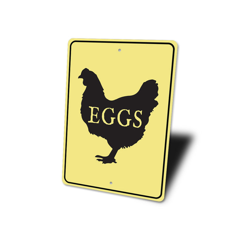 Enseigne en aluminium Farmhouse, H 18 po x l 12 po x P 0,06 po