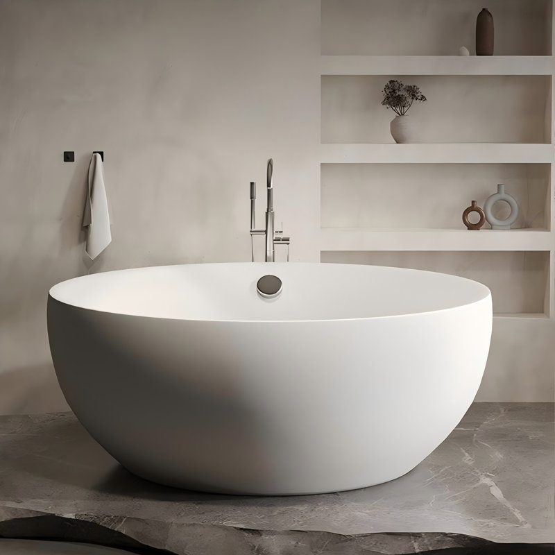 Baignoire double autoportante 53,15 po