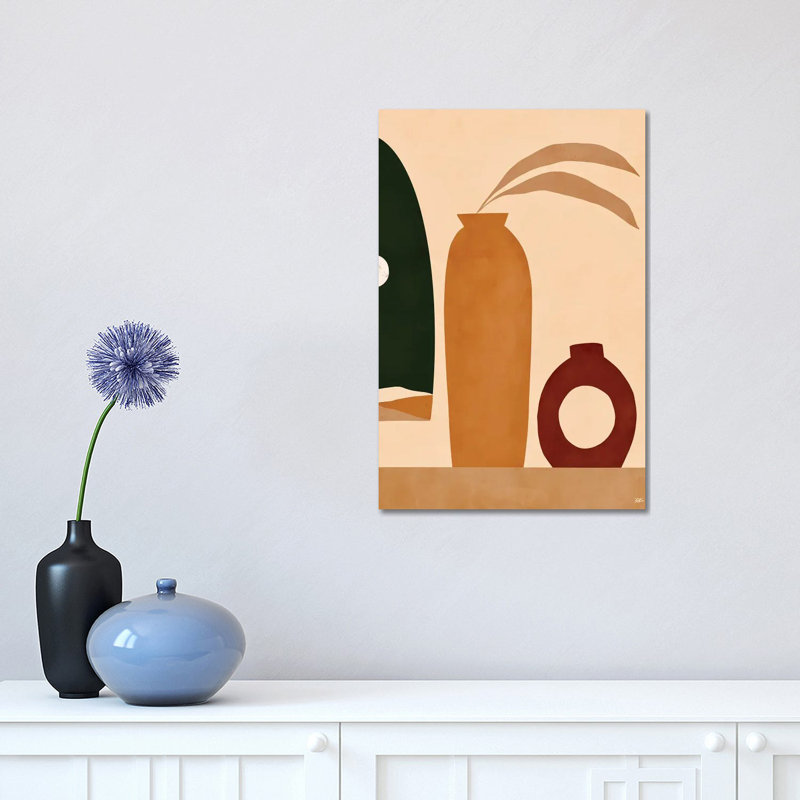 Ochre II 1 Piece Wall Art on Canvas, 30.48 cm H x 45.72 cm W, Wrapped Canvas