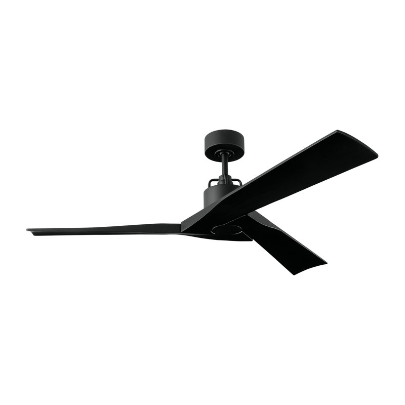Ventilateur de plafond 52 po Gerda, Nuit noire, Nuit noire