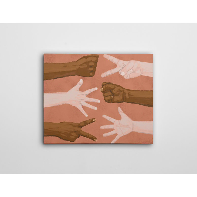 Peinture décorative sur toile