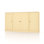 Buffet 65% en bois massif Kweku avec portes surélevées et tablettes réglables