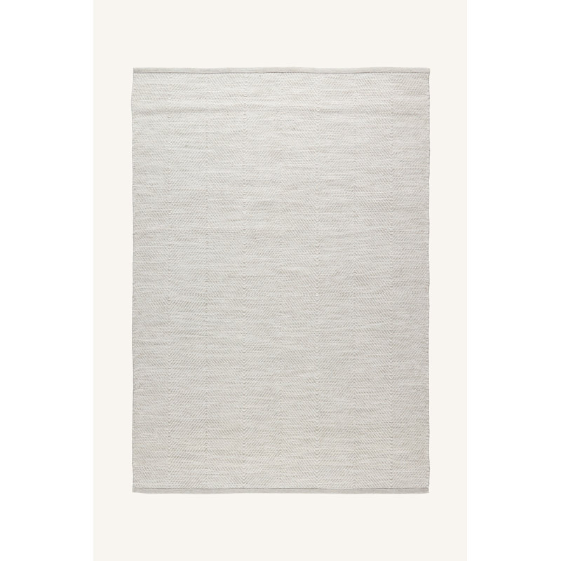 Ketterman Solid Colour Wool Hand Woven Area Rug, Rectangle 200 x 290cm