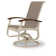 Chaise de patio pivotante Askar