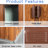 6ft X Outdoor Metal Storage Shed With Galvanized Iron Frame, Protected, Padlock, Weather - Coffee Strong Iron, Resistance, Stable