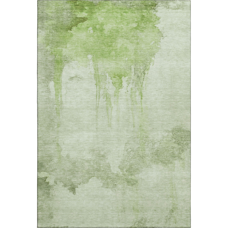 Premium Machine Washable Jacquez AMF1791 Modern Rug, Rectangle 3' x 5'