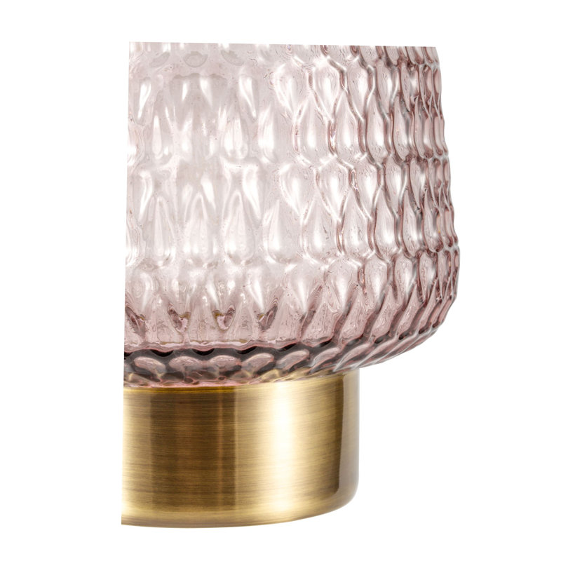 Broch Metal Novelty Lamp, Brown