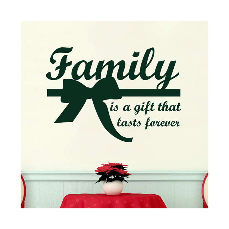 Wall Decal, Dark Green, Medium