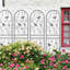 Treillis en métal pour jardin-481118211