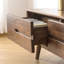 Table basse en noyer noir clair-107785366