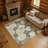 Premium Machine Washable Lubbers AMF1751 Geometric Rug-1930094297