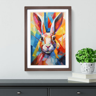 Hare Abstract No.2 - Framed Print