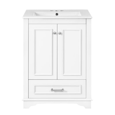 Meuble-lavabo 24 po avec lavabo en céramique