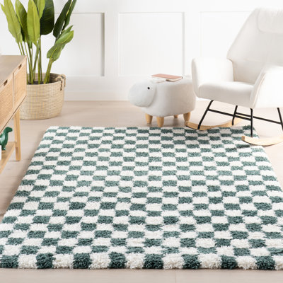  Tapis à poils longs Mid-Century Adelaide