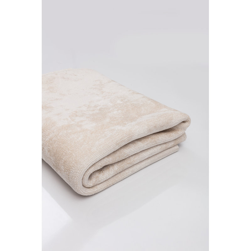 Rapture Ivory Luxury Area Rug, Rectangle 7'10" x 9'10"