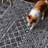 Washable Rugs - Long Hallway Rug Low Pile Rug with Non Slip Backing Floor Mat Moroccan Indoor Carpet for Kitchen Bedroom Entryway Black-1128568122