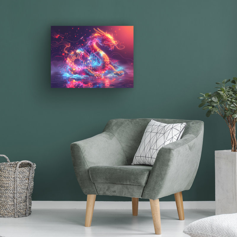 Art sur toile «Rhin Ray Heere», H 14 po x l 19 po