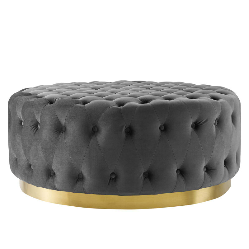 Repose-pieds Ensconce, gris