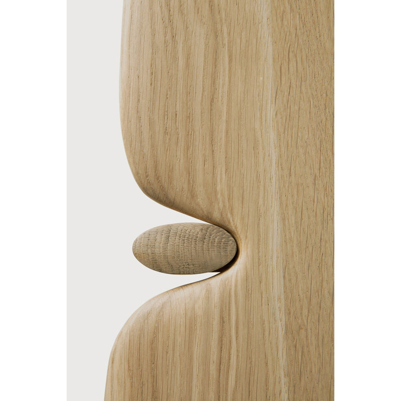 Pi Solid Wood Coffee Table, Oak