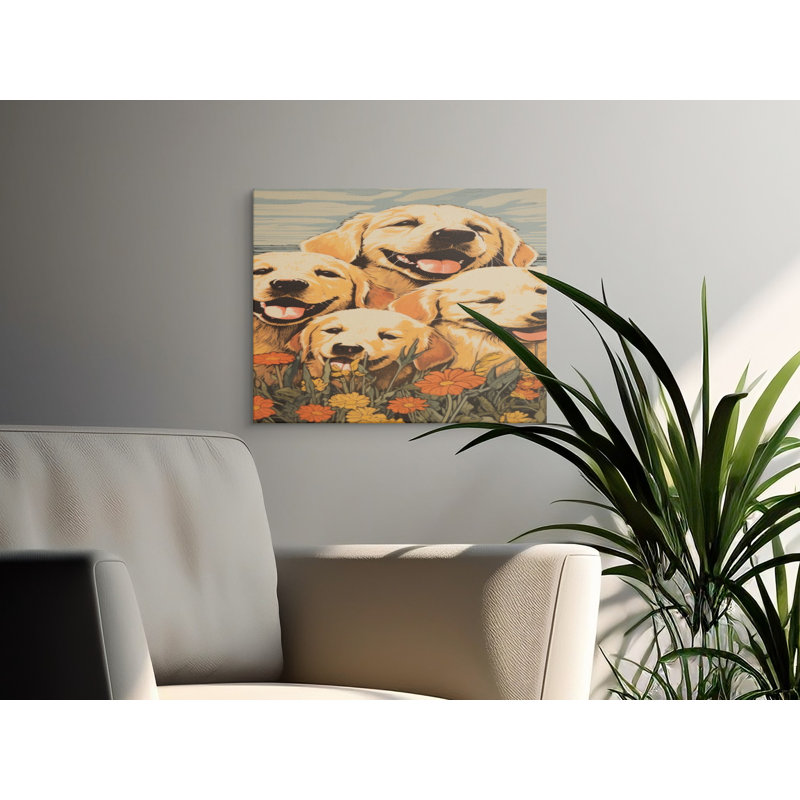 Pouliot Wrapped Canvas Print Set, 20x16