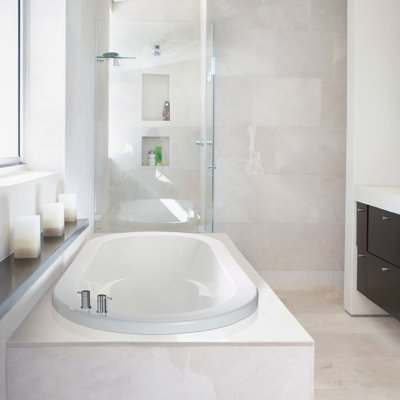 Baignoire à air 71,75 po MTI Solutions New Yorker 7 - Mat