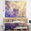 Tapisserie papillon et fleurs en polyester avec accessoires suspendus inclus-28489764