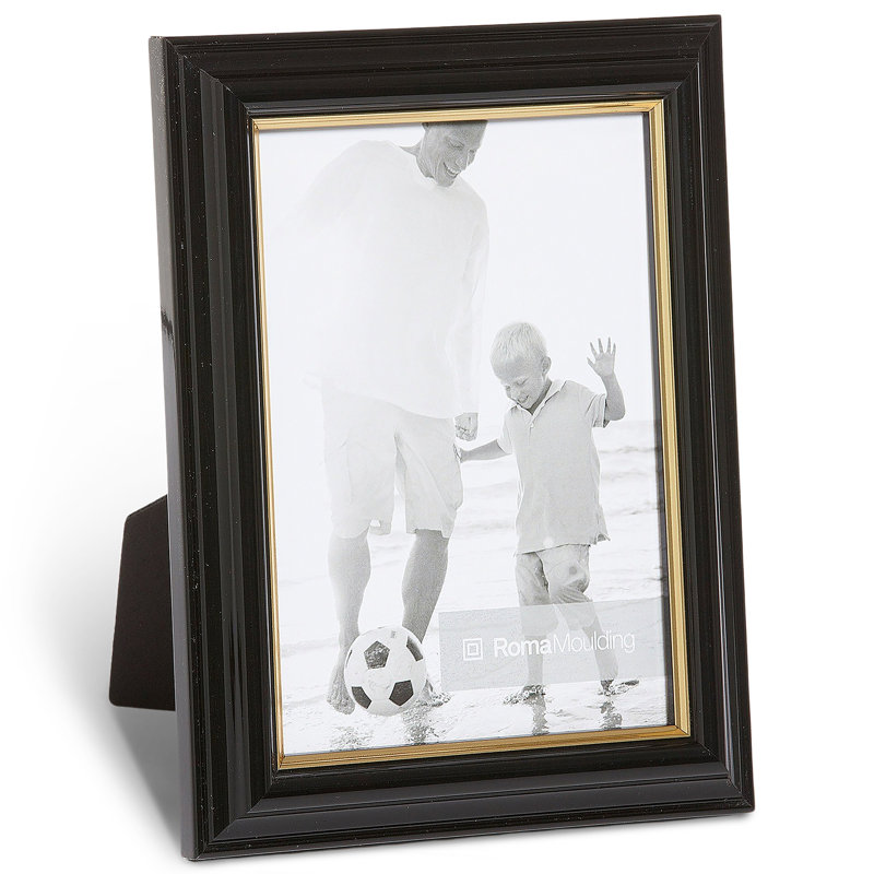Cadre photo Ramino, Laque noire, 8" x 10"