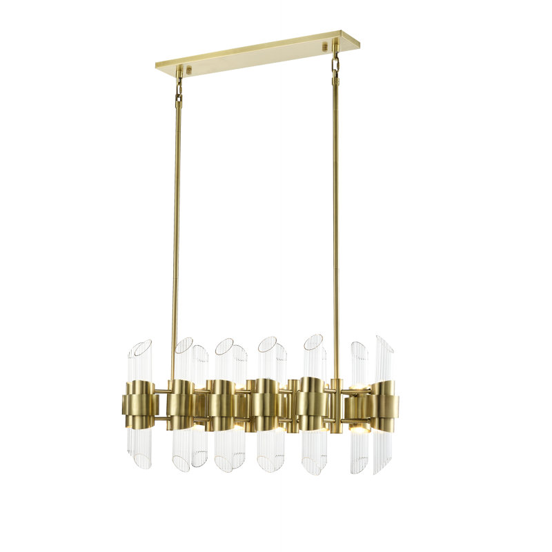 24 - Light Kitchen Island Pendant, Golden