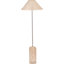 Hali 152cm Cerused/Limed Traditional Floor Lamp