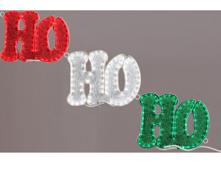 The Holiday Aisle® Neo-neon Christmas HoHoHo LED Tape Light