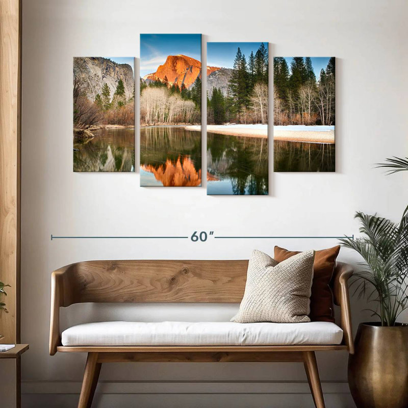 Alvord Half Dome River Reflection