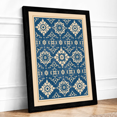 Ornamental Geometry Geometric - Framed Print