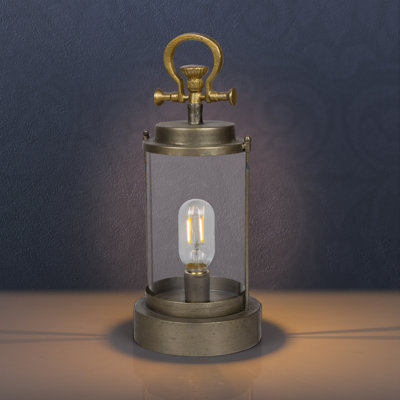 Battery Powered Integrated LED Outdoor Lantern