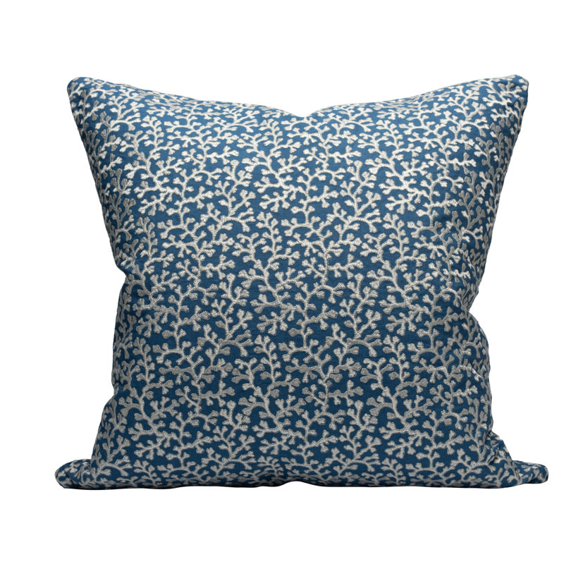 Dorset Coast Square Pillow Cover & Insert, Cobalt
