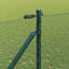 Vidaxl Fence With Posts -Coated Steel-116797901-116797911