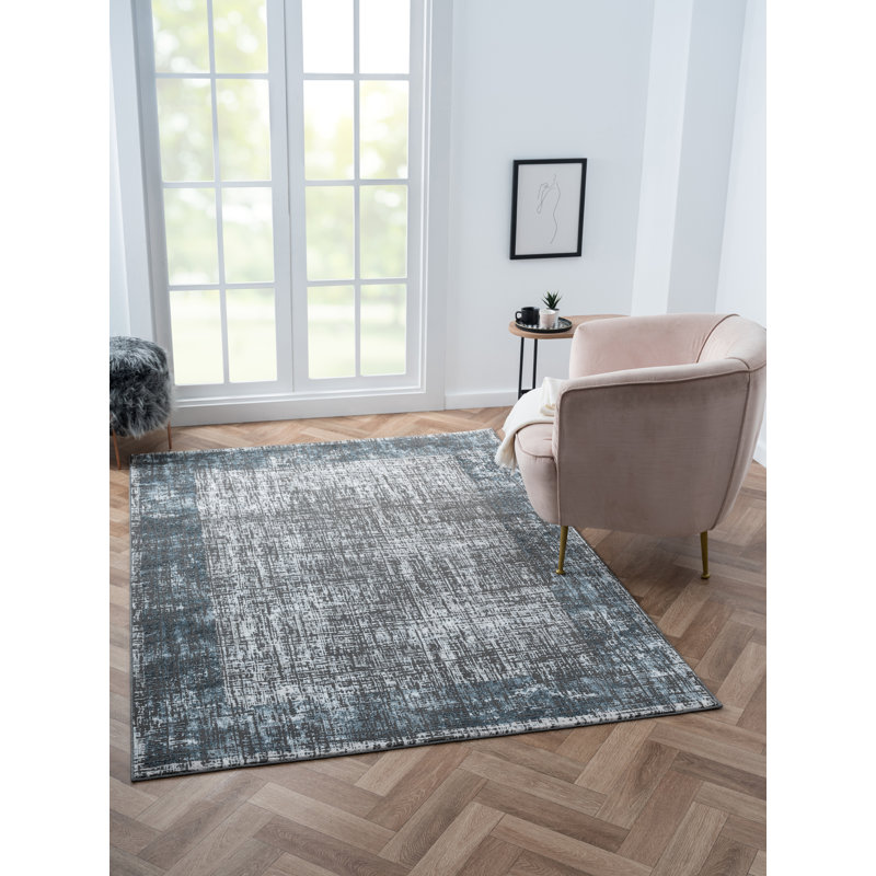 Aelita Abstract Indoor Rug, Rectangle 5'1" x 6'11"