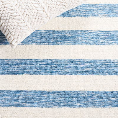 Marcel Performance Machine Washable Striped Rug
