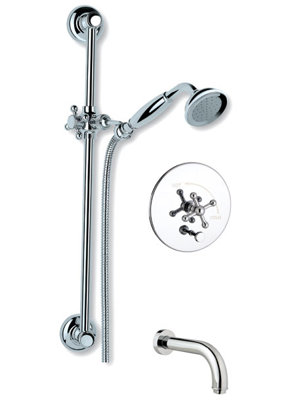 Système de douche thermostatique complet