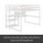 Jozey Kids Loft Bed-139465943-139465945