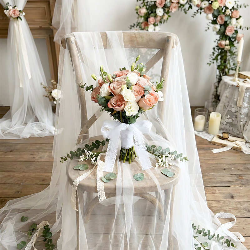 Bouquets de mariée et demoiselle d'honneur